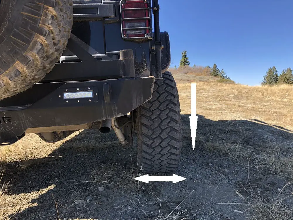 Airing Down Jeep TIres