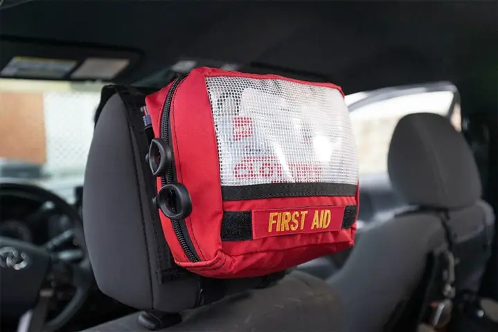 Headrest First Aid Kit
