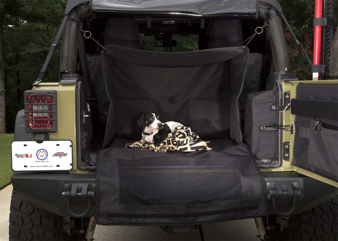 jeep wrangler pet accessories