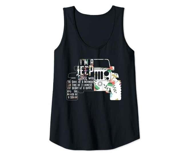 I Am A Jeep Girl Tank Top