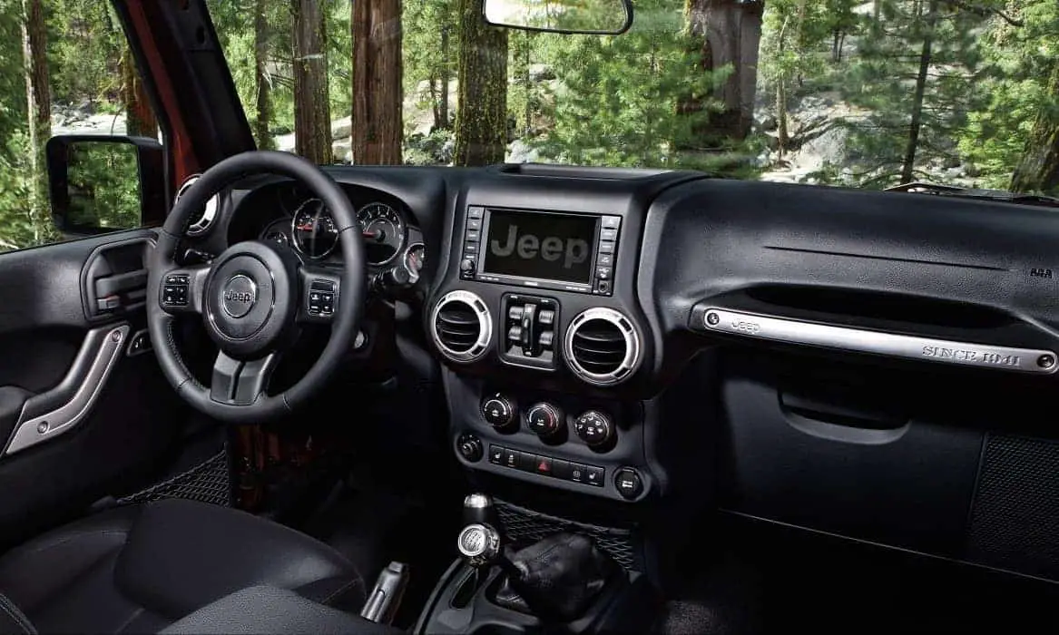 JK Wrangler Interior