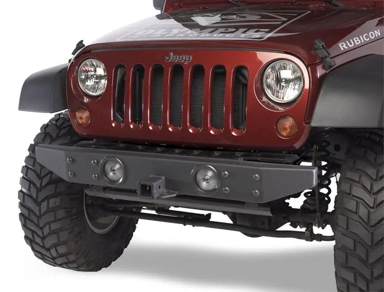 Jeep With Front Hitch Carrier