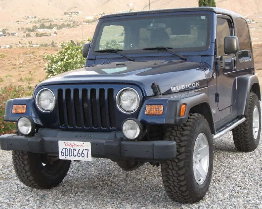 Jeep TJ Wrangler Front