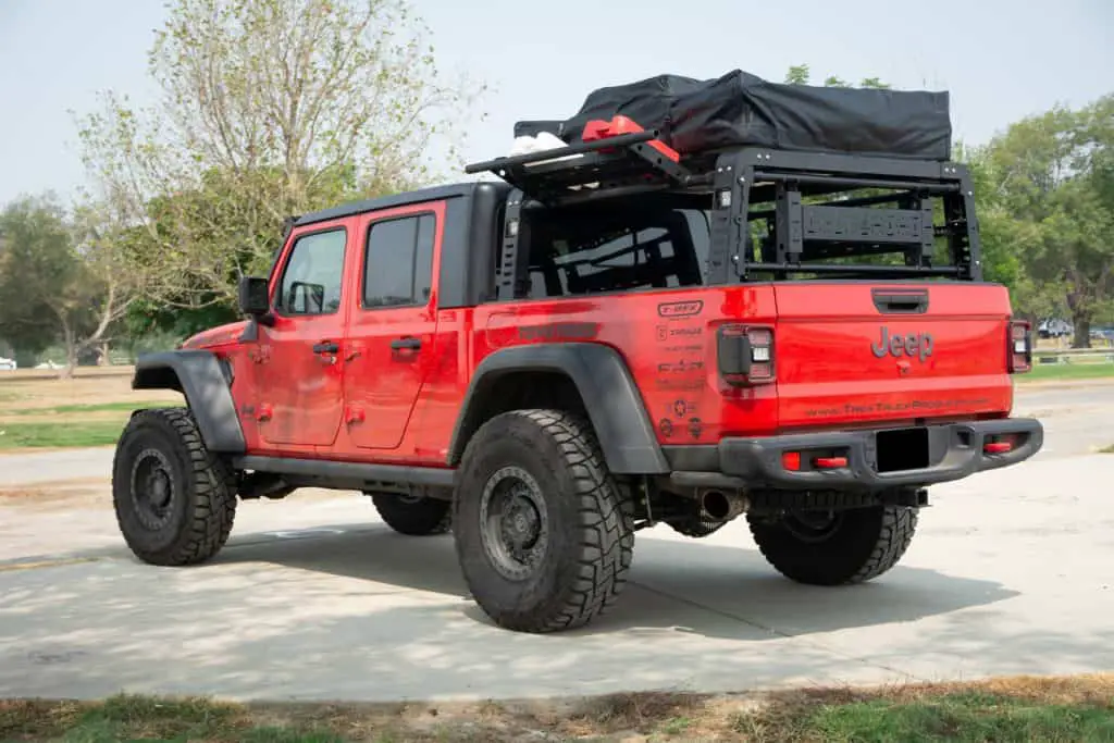 Jeep Gladiator Bed Weight Capacity